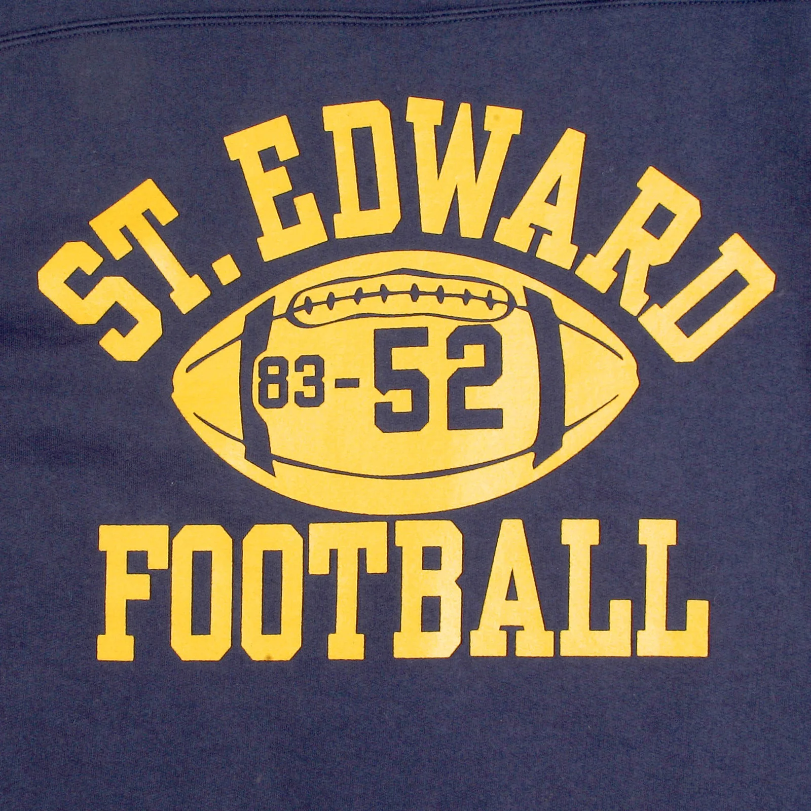 College Football Printed CH64089 Navy Crew Neck Sweatshirt CANE2845 - Image 4
