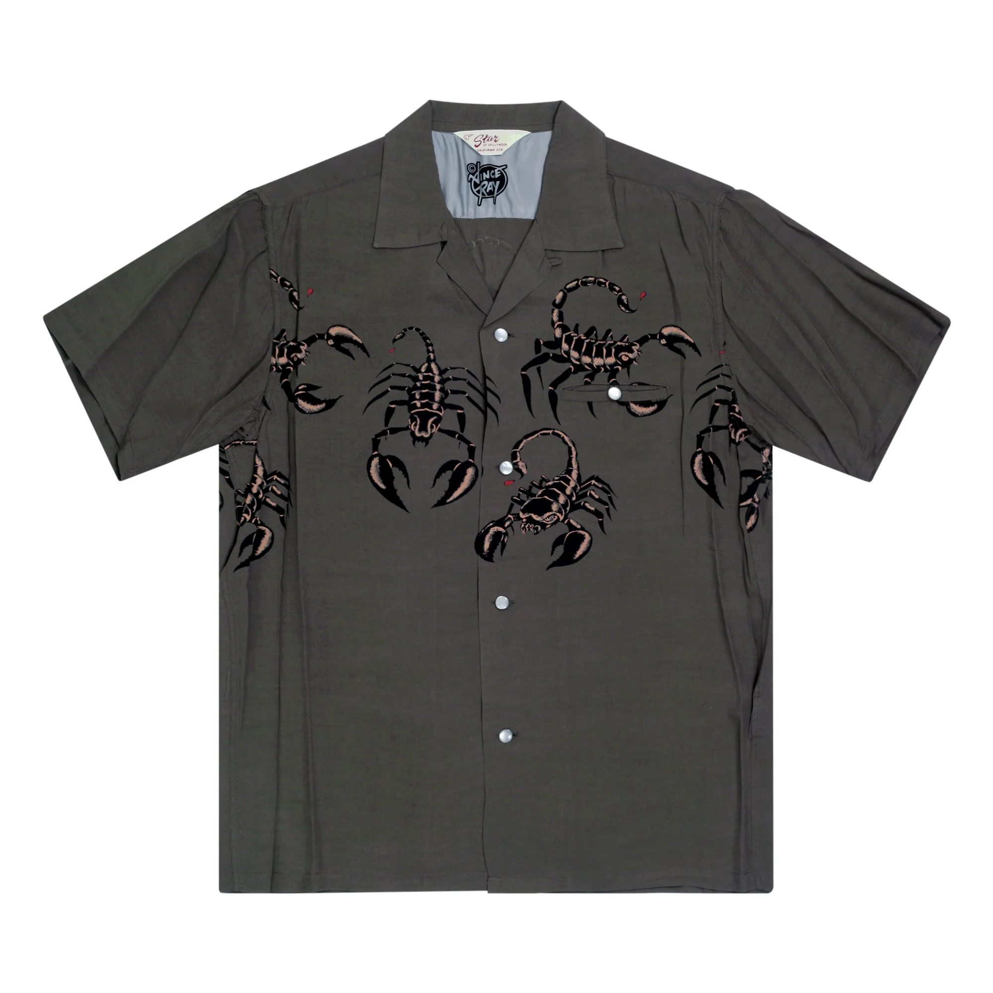 Scorpion SH37277 Vince Ray X Star of Hollywood Grey Shirt SoH9041 - Image 7