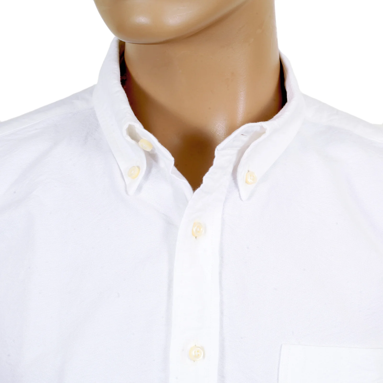 One Wash SC26475A Off White Shirt with Button Down Collar CANE4471 - Image 4