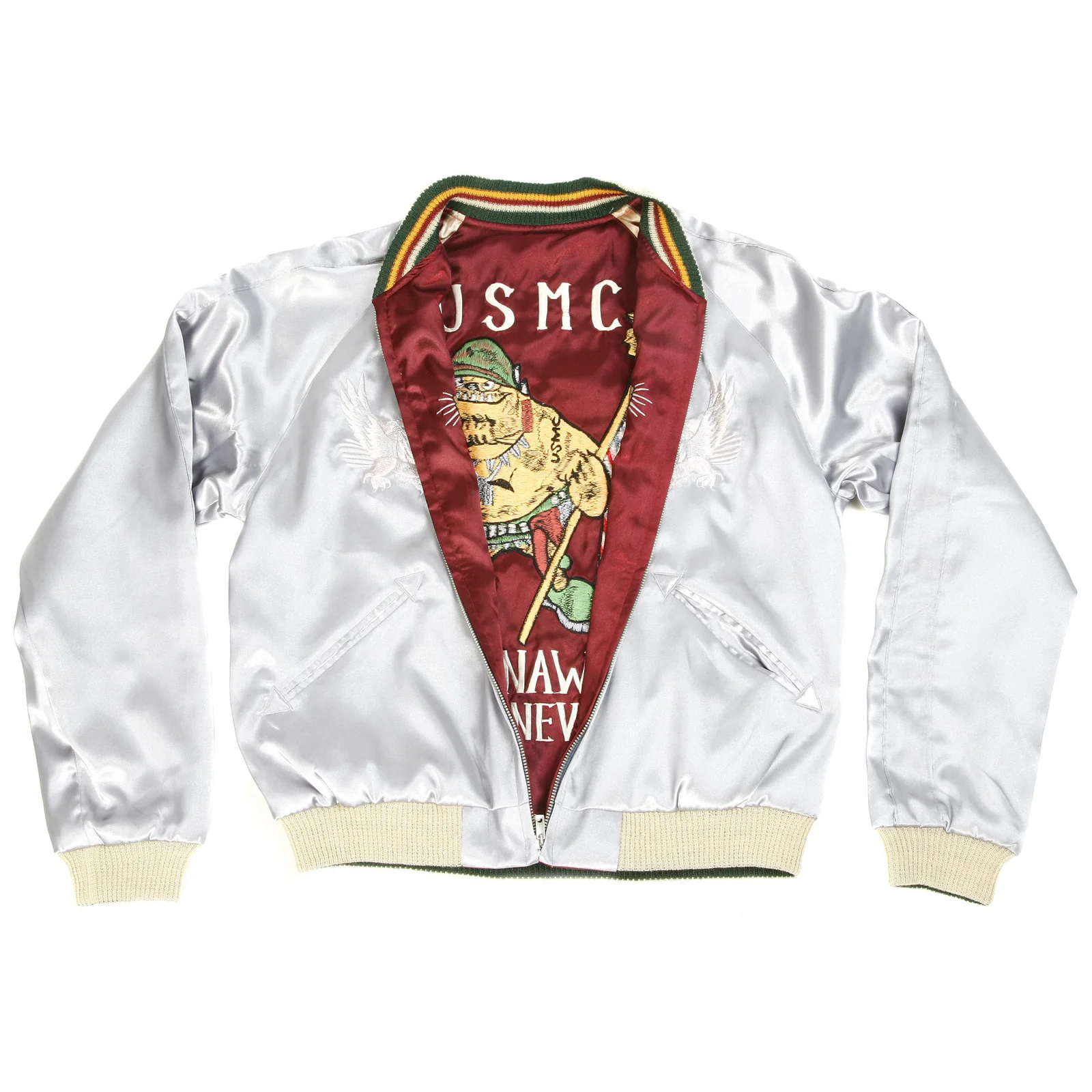 Tailor Toyo fully reversible Silver Souvenir Suka jacket TT11283 190 CANE9038 - Image 9