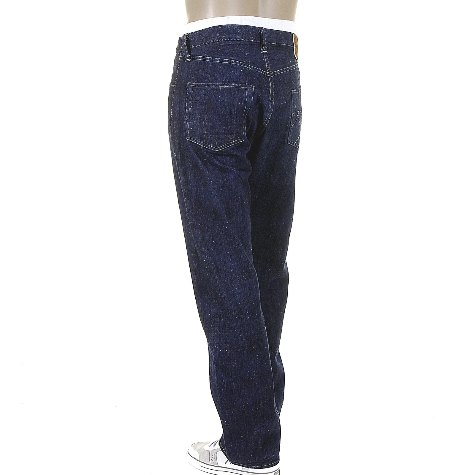 One Wash Vintage Cut SC40401A Navy Blue Selvedge Denim Jeans CANE2029 - Image 7