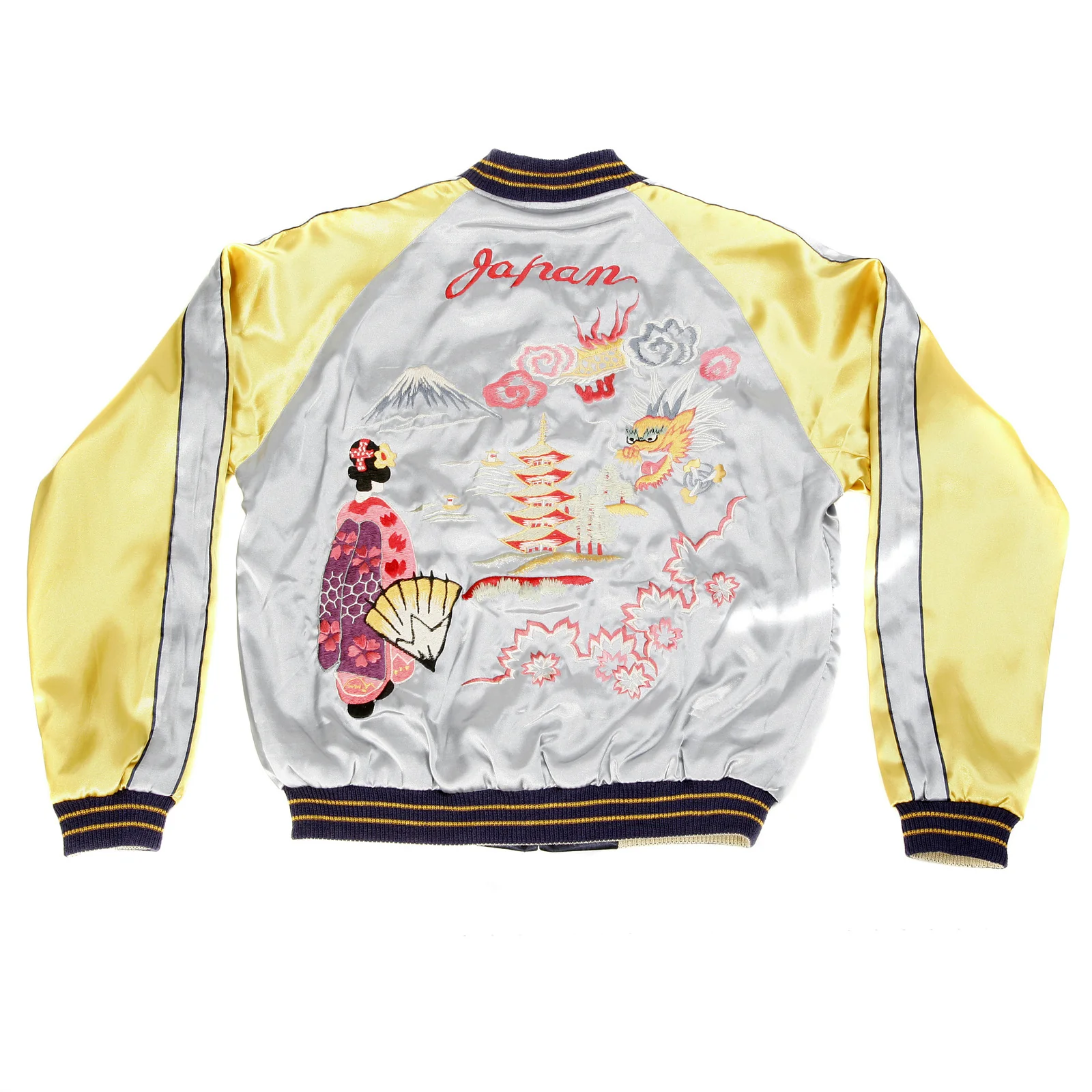 Sugar Cane Tailor Toyo fully reversable Souvenier Suka  jacket TT11283 115 CANE9036 - Image 8