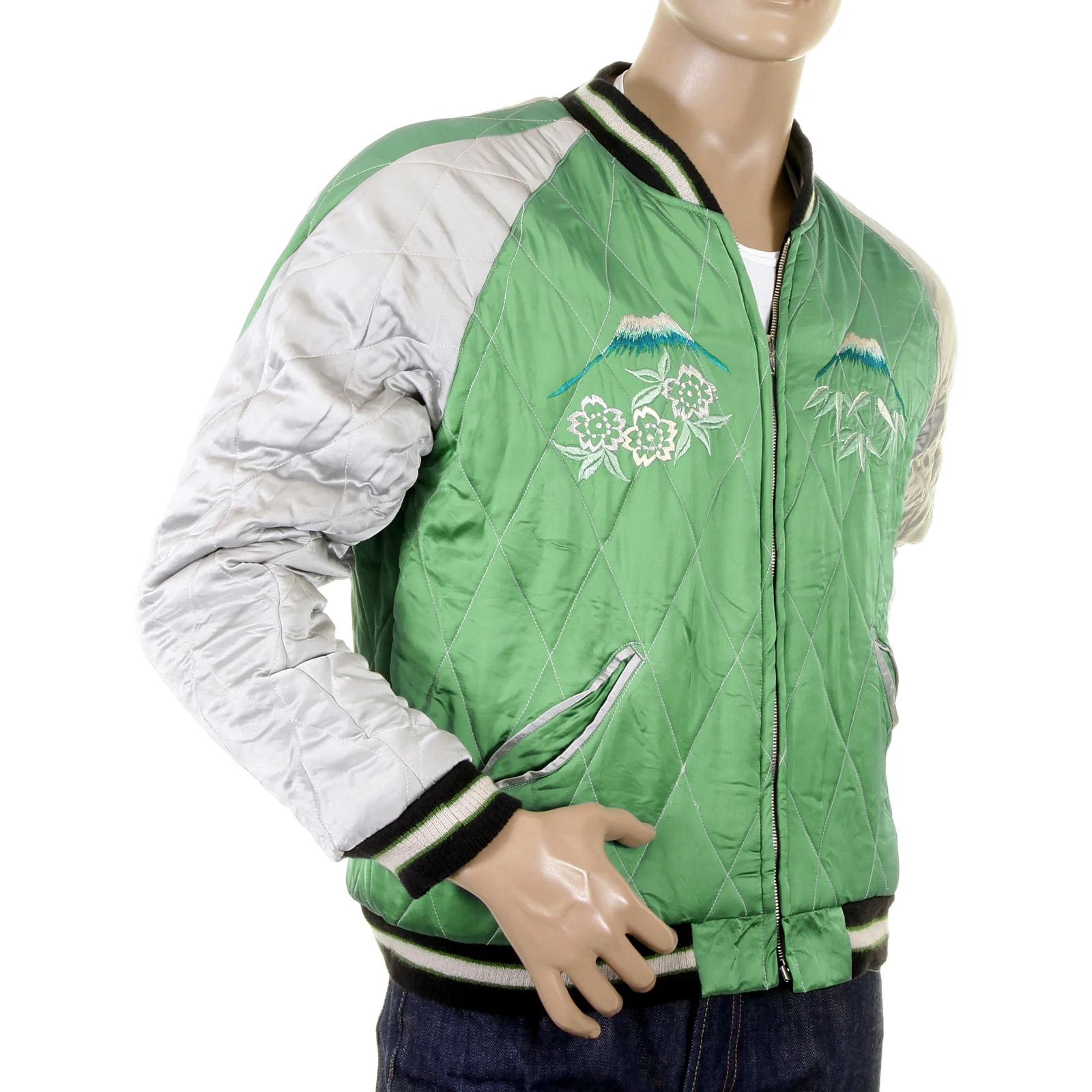 Reversible Musashi Giant Panda Embroidery TT12420 Suka Jacket TOYOSC1084 - Image 3