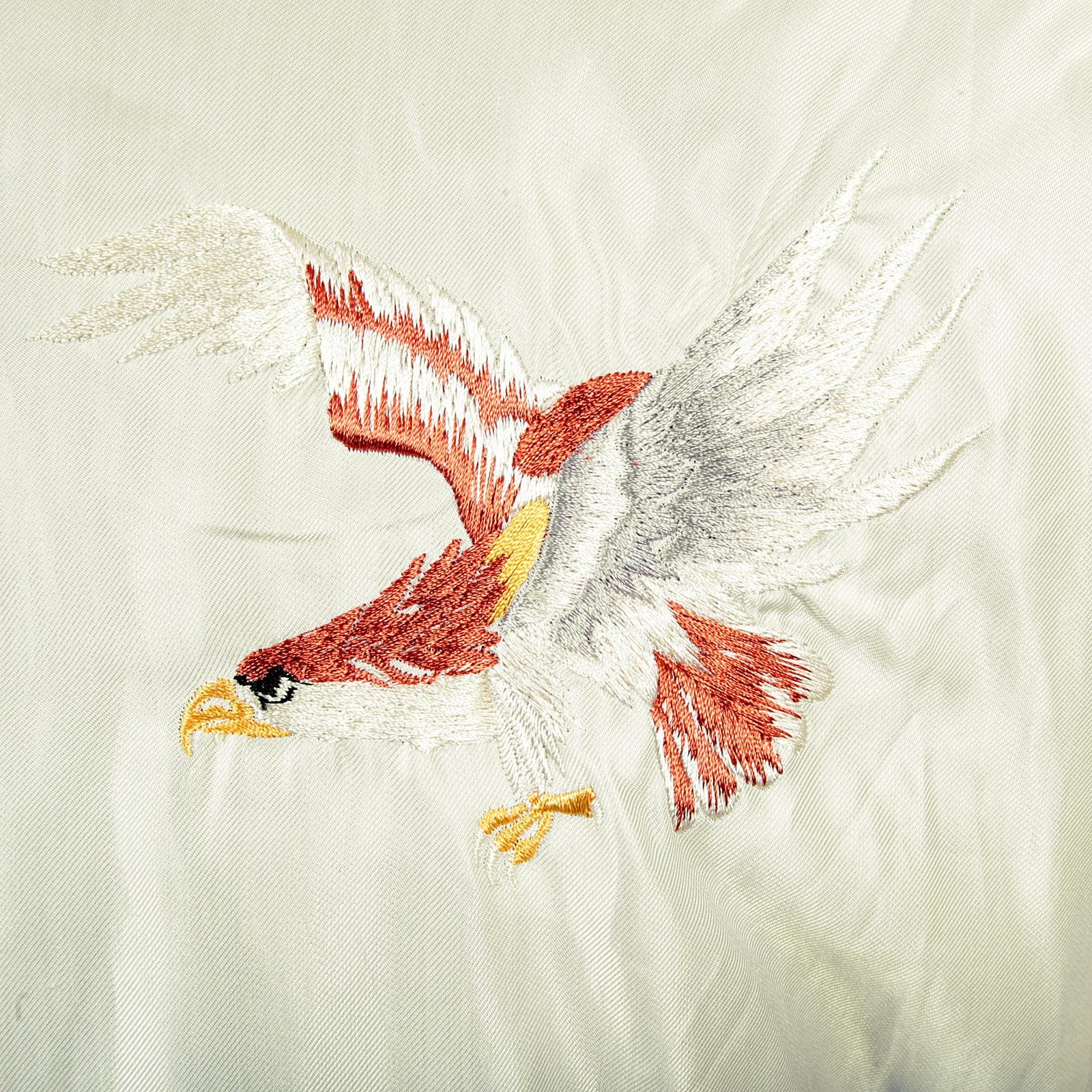 American Eagle Embroidered TT13001 Silver Souvenir Jacket TOYOSC3709 - Image 6